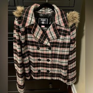 Victoria Secret hooded peacoat